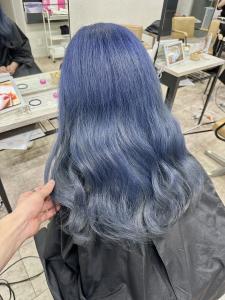 スカイブルーシルバーグラデーションロングレイヤー所沢 - agir hair 所沢 【アジールヘア】 所沢プロペ通り店掲載