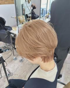 ミルクティーベージュショートボブ所沢新所沢飯能 - agir hair 所沢 【アジールヘア】 所沢プロペ通り店掲載