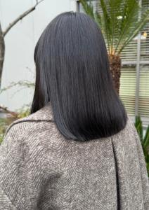 縮毛矯正ストレート　ツヤ髪　暗髪　黒髪　ストレート　平針 - NAKAO COIFFURE掲載