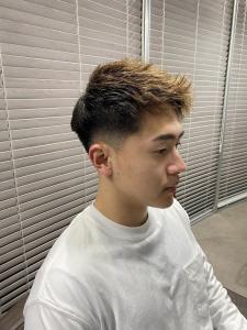  ハイライト マッシュパーマ ウルフ アッシュブラック - ARCANA 明治神宮前 表参道 原宿掲載