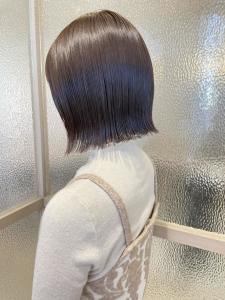 切りっぱなしボブヘア - Eleanor 梅田店掲載