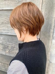 【151e_戸塚】*大人ショート＋オレンジベージュ* - 151e_戸塚掲載