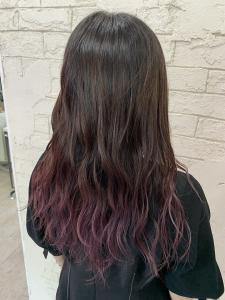 パープルラベンダーグラデーションカラーロングひばりヶ丘所沢 - agir hair 所沢 【アジールヘア】 所沢プロペ通り店掲載