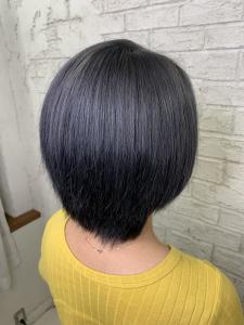 グレーシルバーショートボブ10代20代30代所沢新所沢 - agir hair 所沢 【アジールヘア】 所沢プロペ通り店掲載