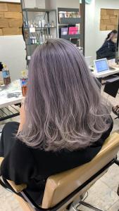 パールラベンダーパープルミディアムレイヤー所沢新所沢 - agir hair 所沢 【アジールヘア】 所沢プロペ通り店掲載