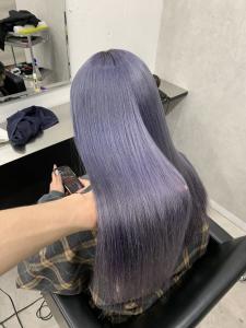 パールラベンダーブルーシルバーロングツヤ感所沢新所沢 - agir hair 所沢 【アジールヘア】 所沢プロペ通り店掲載