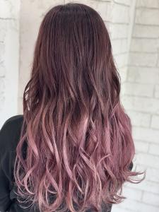 ホワイトピンクグラデーションロングレイヤー所沢新所沢 - agir hair 所沢 【アジールヘア】 所沢プロペ通り店掲載