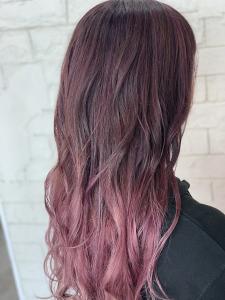 ピンクラベンダーグラデーションカラーレイヤー所沢ひばりヶ丘 - agir hair 所沢 【アジールヘア】 所沢プロペ通り店掲載