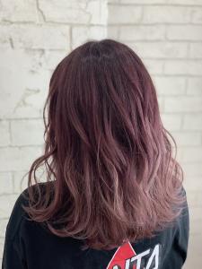 ピンクパープルグラデーションカラーロング所沢新所沢 - agir hair 所沢 【アジールヘア】 所沢プロペ通り店掲載