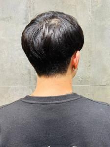メンズショート　黒髪　艶感　ツーブロック　マッシュショート - MEN'S SALON alfRed 瑞穂店掲載