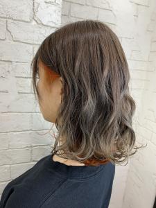 イヤリングオレンジ×ブラウンベージュ所沢新所沢 - agir hair 所沢 【アジールヘア】 所沢プロペ通り店掲載