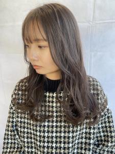 30代人気/ブリーチなし/ラベンダーグレージュ/レイヤー - SARA Beauty Sight 春日店掲載