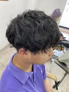 メンズスパイラルパーマ刈り上げ10代20代30代所沢 - agir hair 所沢 【アジールヘア】 所沢プロペ通り店掲載