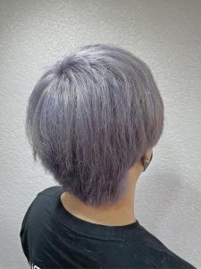 ホワイトラベンダーシルバーウルフショート所沢西所沢 - agir hair 所沢 【アジールヘア】 所沢プロペ通り店掲載