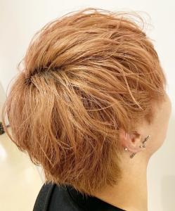 オレンジミルクティーベージュメンズウルフショート所沢 - agir hair 所沢 【アジールヘア】 所沢プロペ通り店掲載