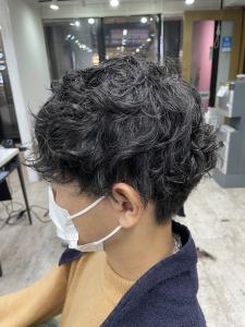 メンズランダムパーマ刈り上げレイヤー所沢西所沢 - agir hair 所沢 【アジールヘア】 所沢プロペ通り店掲載