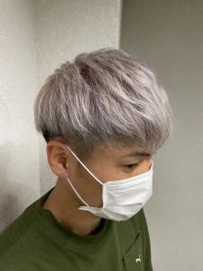ホワイトシルバーブロンド刈り上げショート所沢新所沢 - agir hair 所沢 【アジールヘア】 所沢プロペ通り店掲載
