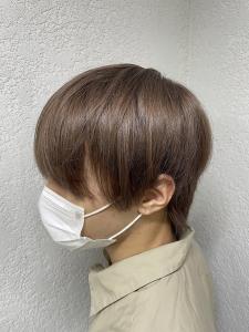 ブラウンベージュショートレイヤー所沢小手指西所沢 - agir hair 所沢 【アジールヘア】 所沢プロペ通り店掲載