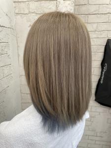 ミルクティーブロンド×パールブルー所沢新所沢 - agir hair 所沢 【アジールヘア】 所沢プロペ通り店掲載