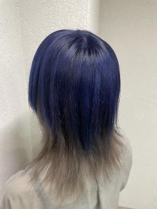 ウルフレイヤーブルーインナーホワイトシルバー所沢 - agir hair 所沢 【アジールヘア】 所沢プロペ通り店掲載