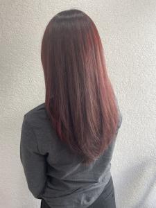レッドブラウンロングレイヤー所沢新所沢西所沢 - agir hair 所沢 【アジールヘア】 所沢プロペ通り店掲載