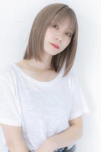 ミルクティーベージュボブケアブリーチ所沢新所沢 - agir hair 所沢 【アジールヘア】 所沢プロペ通り店掲載