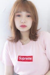ミルクティーベージュ外ハネボブ10代20代30代所沢 - agir hair 所沢 【アジールヘア】 所沢プロペ通り店掲載