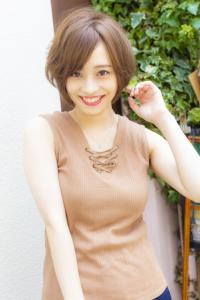 ショートボブミルクティーページュ10代20代30代所沢市 - agir hair 所沢 【アジールヘア】 所沢プロペ通り店掲載