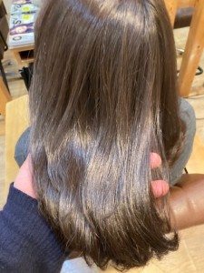 お客様髪質改善データ910（ラベンダーグレージュ） - Grand × AtlierDonguri掲載