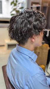 ツイストスパイラルパーマ - 男性専門美容室 growth 博多店掲載