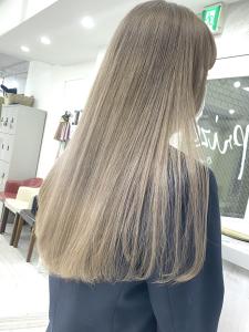20代30代40代ダブルカラーミルクティーグレージュ【上野】 - agir hair 上野店掲載