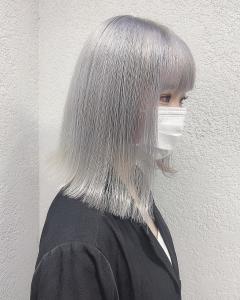 ハイトーンホワイトシルバー - agir hair 池袋【アジールヘア】池袋駅東口店掲載