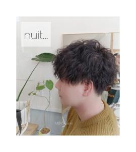 MEN'S perm - hair  and  eyelash    nuit...掲載