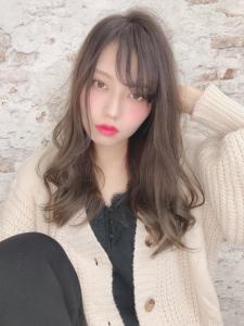 BERRY波巻きウェーブブロンドベージュ無造作パーマアッシュ - hairs BERRY 大橋店掲載