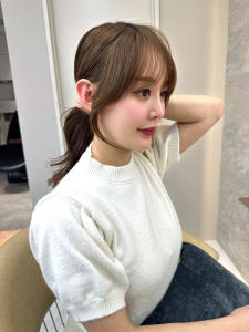 ロング/ミディアム/前髪カット/レイヤーカット/黒髪/髪質改 - Lond aventus 池袋掲載