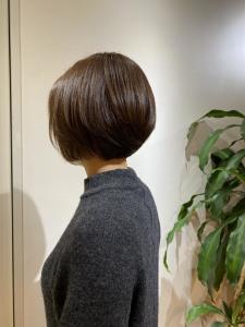 えりあしすっきりショートボブ - EMU international 白岡 CUTE店掲載