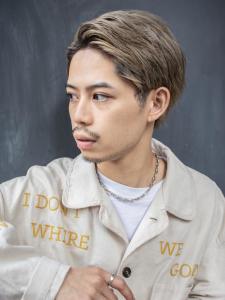 メンズ/センターパート/ブリーチ - メンズサロン EIGHT MEN 博多店 【エイト】掲載