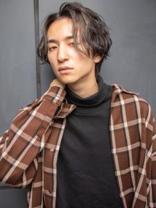 メンズ/センターパート/スパイラルパーマ - メンズサロン EIGHT MEN 吉祥寺店【エイト】掲載