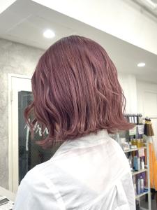 20代30代40代ピンクラベンダーパープルボブ【上野】 - agir hair 上野店掲載