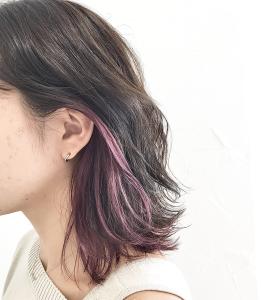 10代20代大人可愛い透明感ピンクイヤリングカラー【上野】 - agir hair 上野店掲載