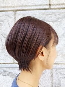 【MICHI refre店 藤原信恵】クセ活かしたショート - REFRE&CARE MICHI 幸町店掲載