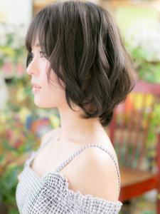 愛され女子の黒髪ｘくせ毛風モテカール　アッシュブラック - COVER HAIR & SPA bliss【カバーヘア アンド スパ ブリス】浦和/浦和西口店掲載