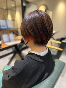 インナーカラー/ショート/30代40代/大橋 - SOHO hair & botanical 大橋店掲載