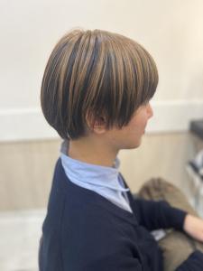 ★くびレイヤーエモージュ前髪マチルダボブインナーグレージュ - K:R鶴川掲載