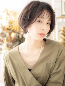 ミルクティーアッシュくせ毛風マッシュボブ　ヘルシースタイル - COVER HAIR bliss志木南口駅前店掲載