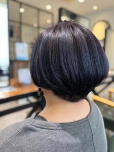 ショート/ダークブラウン/30代40代/姪浜 - terrace hair & botanical掲載