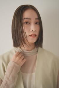 大人ボブ×ベージュ - soin de brace×coffretあべの店掲載