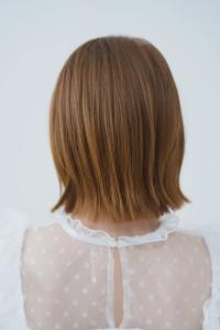 ベージュ×外はねボブ - soin de brace elne 立花店掲載