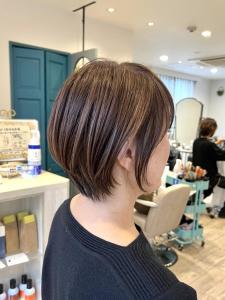 ショート×ベージュ - ito. little hair garden掲載
