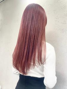 20代30代大人透明感ピンクブラウンケアブリーチ小顔【上野】 - agir hair 上野店掲載